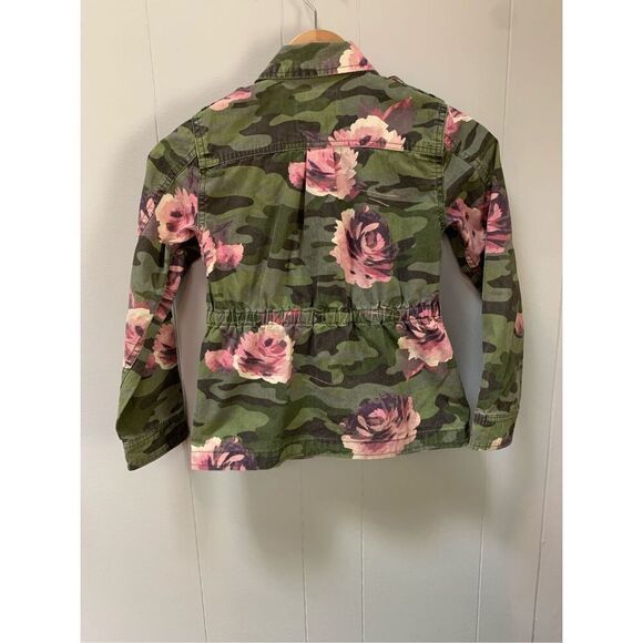 Gap Girls M Floral Camo Jacket - Picture 3 of 10